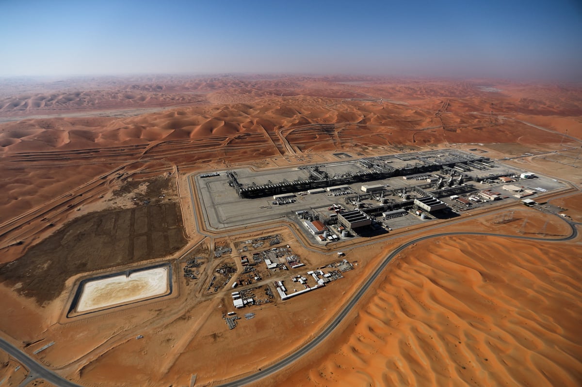 Saudi Arabian oil pipeline infrastructure